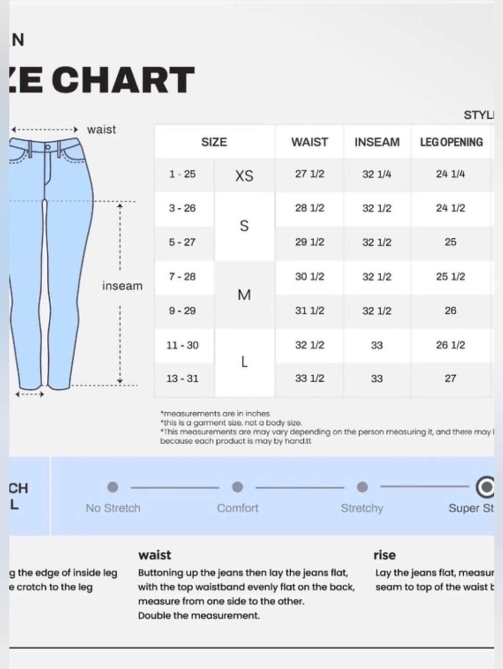 Enjean Wide-Leg Blue Denim Jeans with Drawstring Waist - Picture 2 of 5